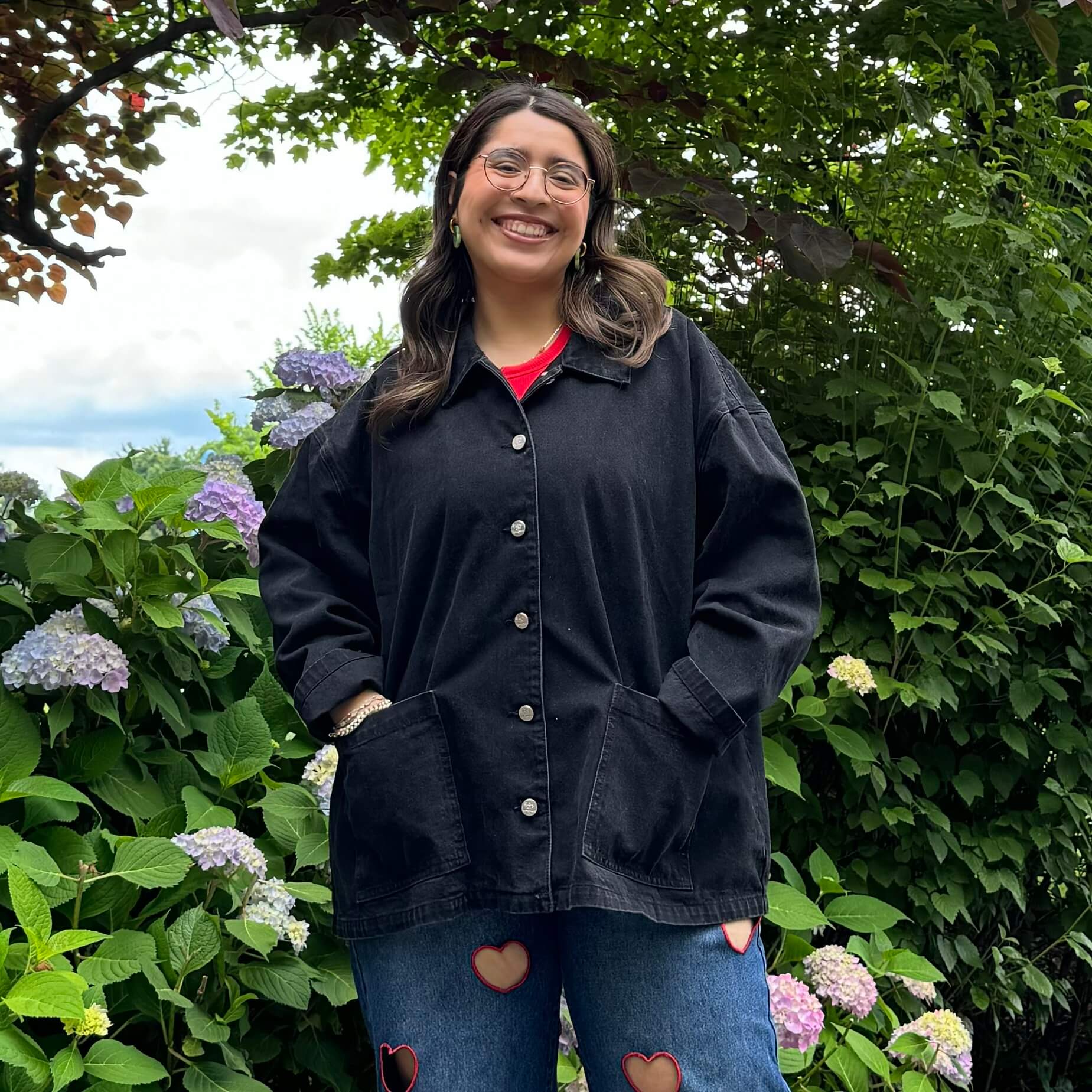 Denim Jacket - Black