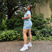Cropped Tee - Sky