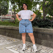 Meadow Denim Shorts - Light Wash