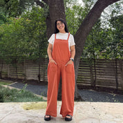 Linen Overalls - Canyon *Clearance Sale*