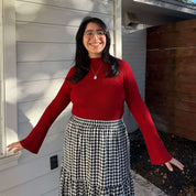 The Lizzie Top - Red *Clearance Sale*