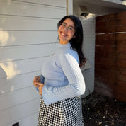 The Lizzie Top - Sky *Clearance Sale*