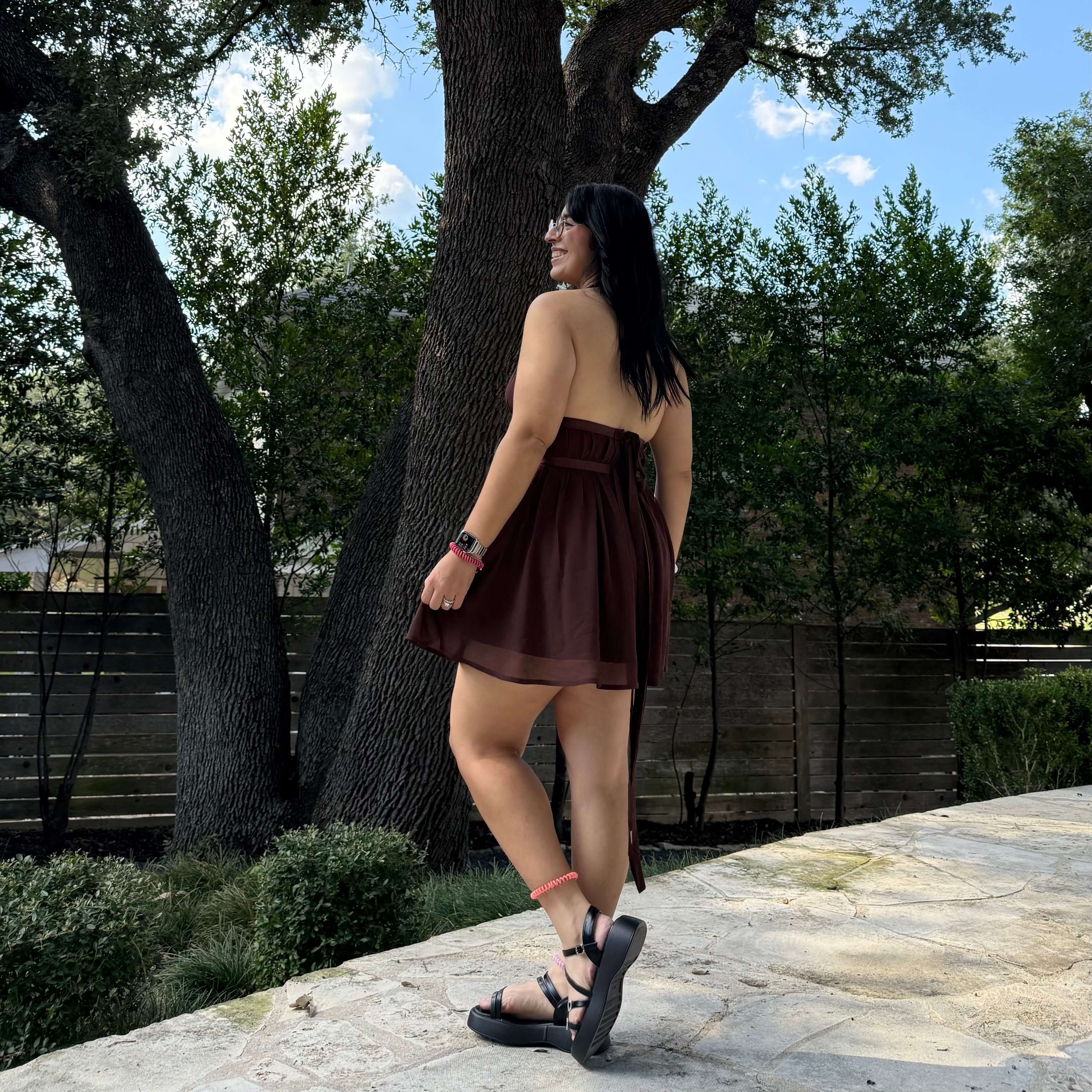 Espresso Dress - Brown *Clearance Sale*