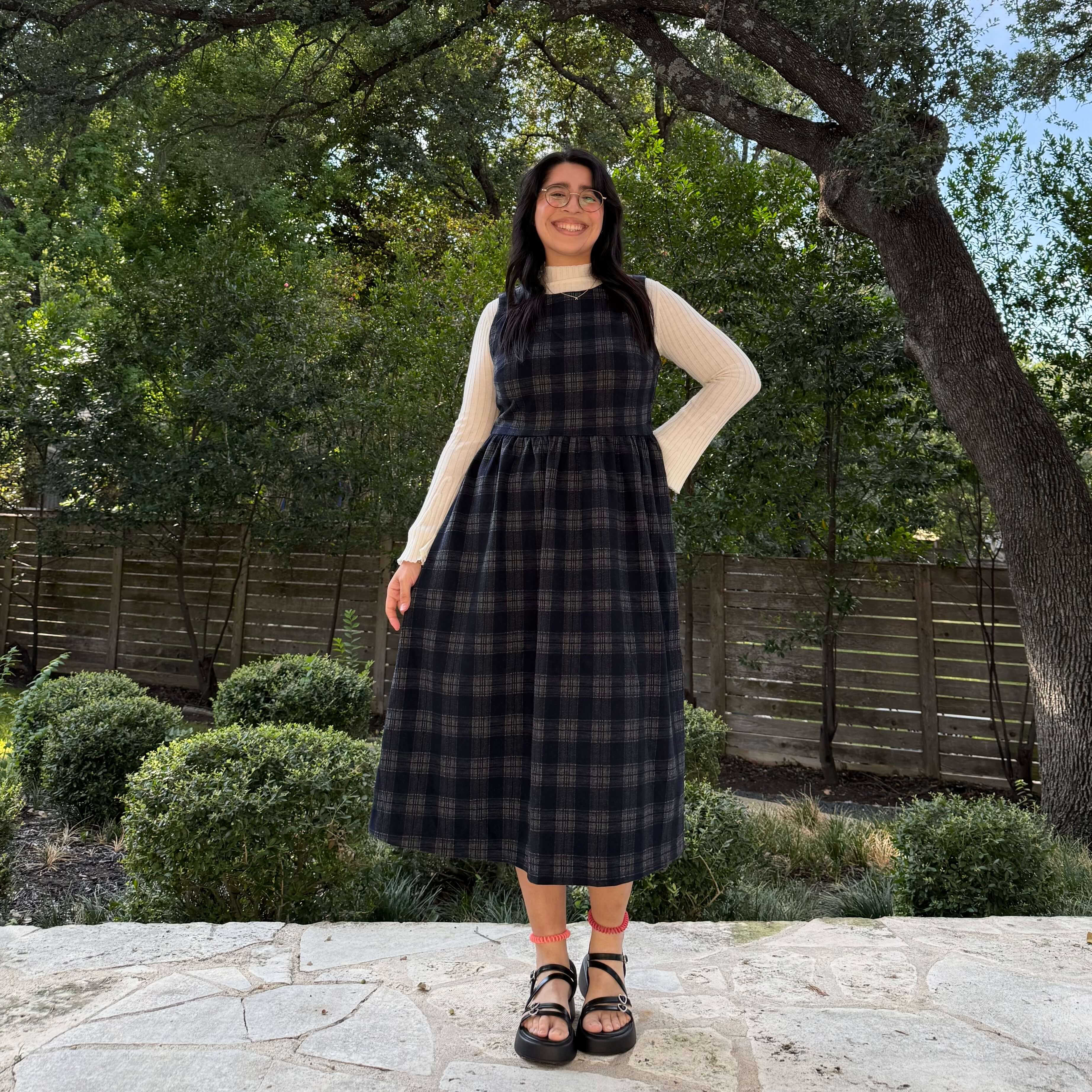 Cambridge Dress - Twilight Plaid *Clearance Sale*