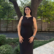 The Flora Dress - Black
